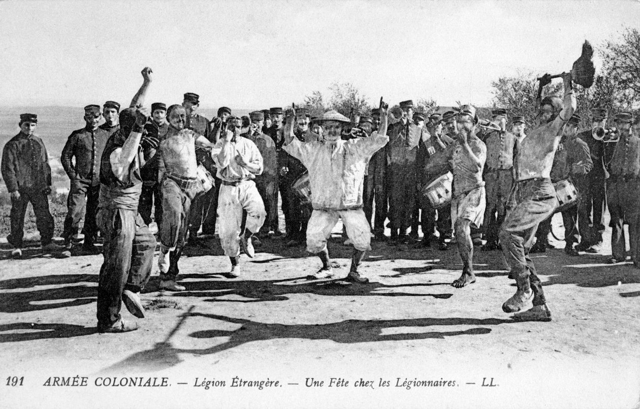 Fransk fremmedlegion, c1910 av Unbekannt