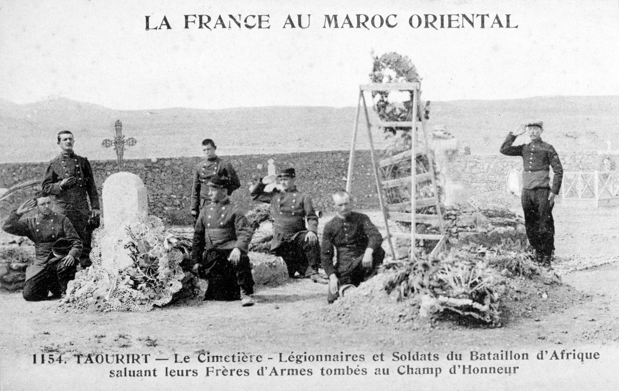 French Foreign Legion kirkegård, Taourirt, Algerie, 1900-tallet av Unbekannt