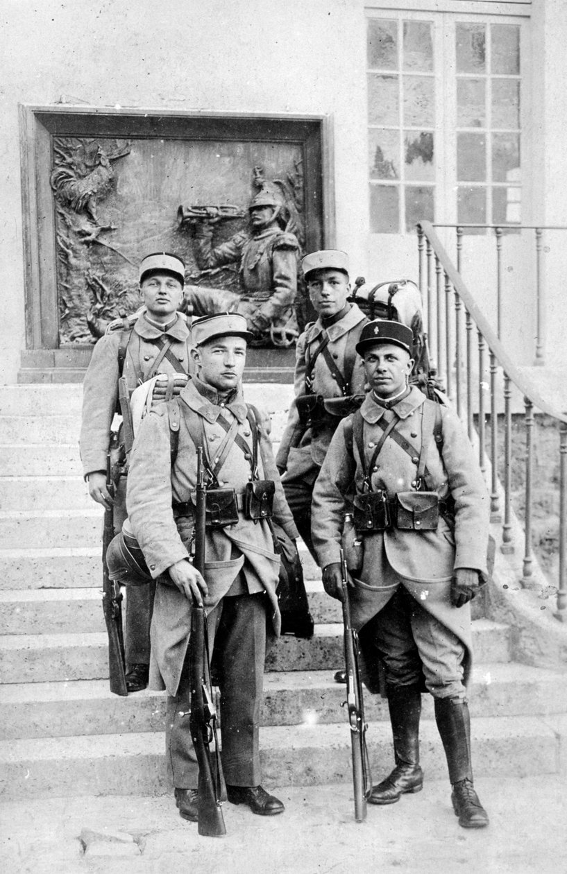 Franske fremmedlegionærer, Algerie, c1910 av Unbekannt