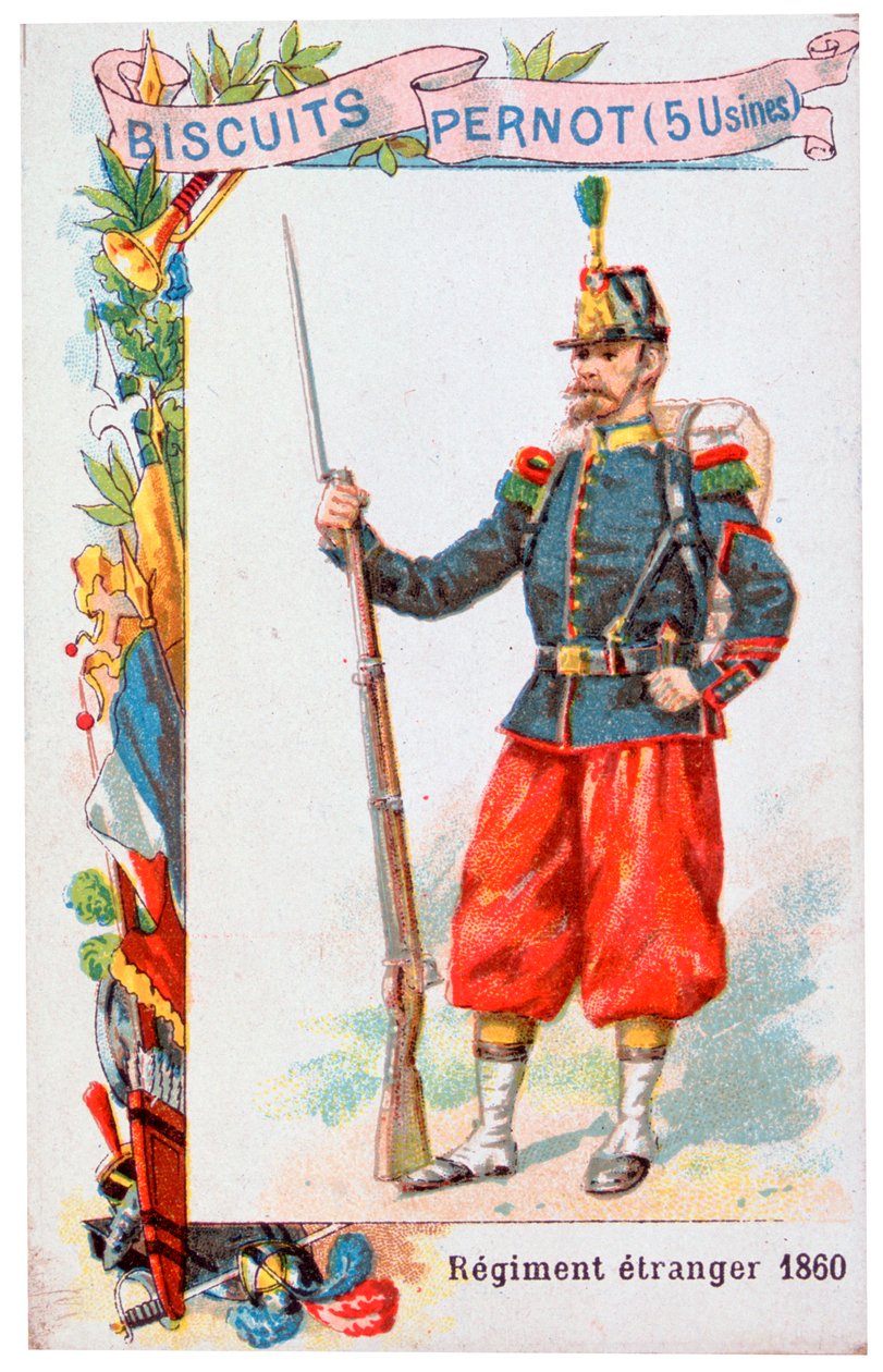 Fransk fremmedlegionær, 1860, 1900-tallet av Unbekannt
