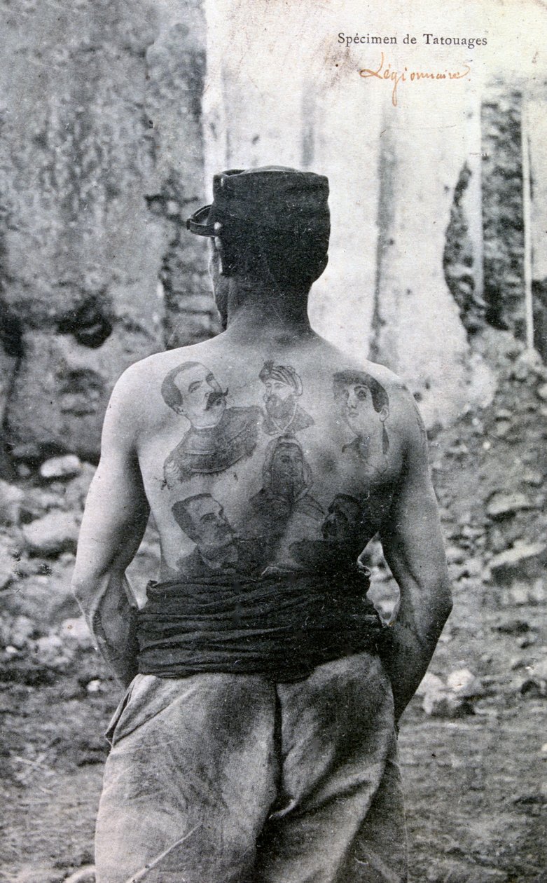 Fransk fremmedlegionær, 1908 av Unbekannt