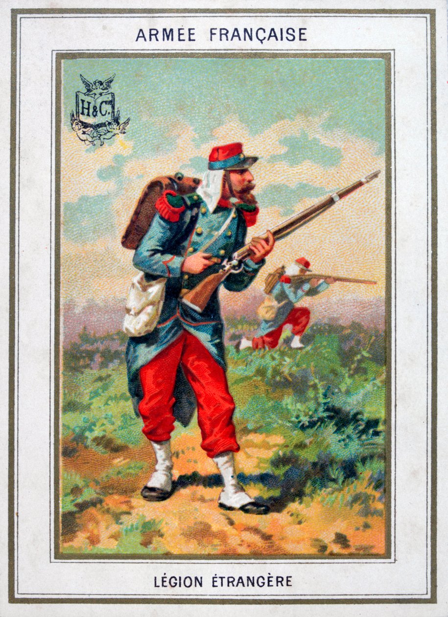 Fransk fremmedlegionær, ca 1900 av Unbekannt