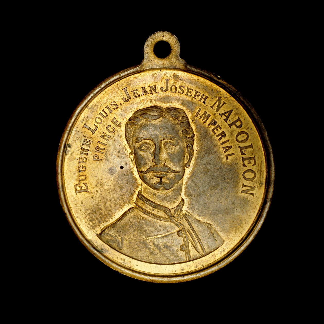 Fransk medalje som viser prins keiserlige Eugene Louis Jean Joseph Napoleon (bilde) av Unbekannt