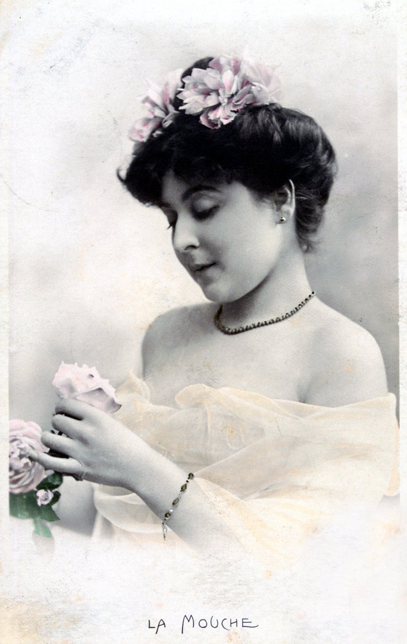 Fransk postkort, c1900 av Unbekannt