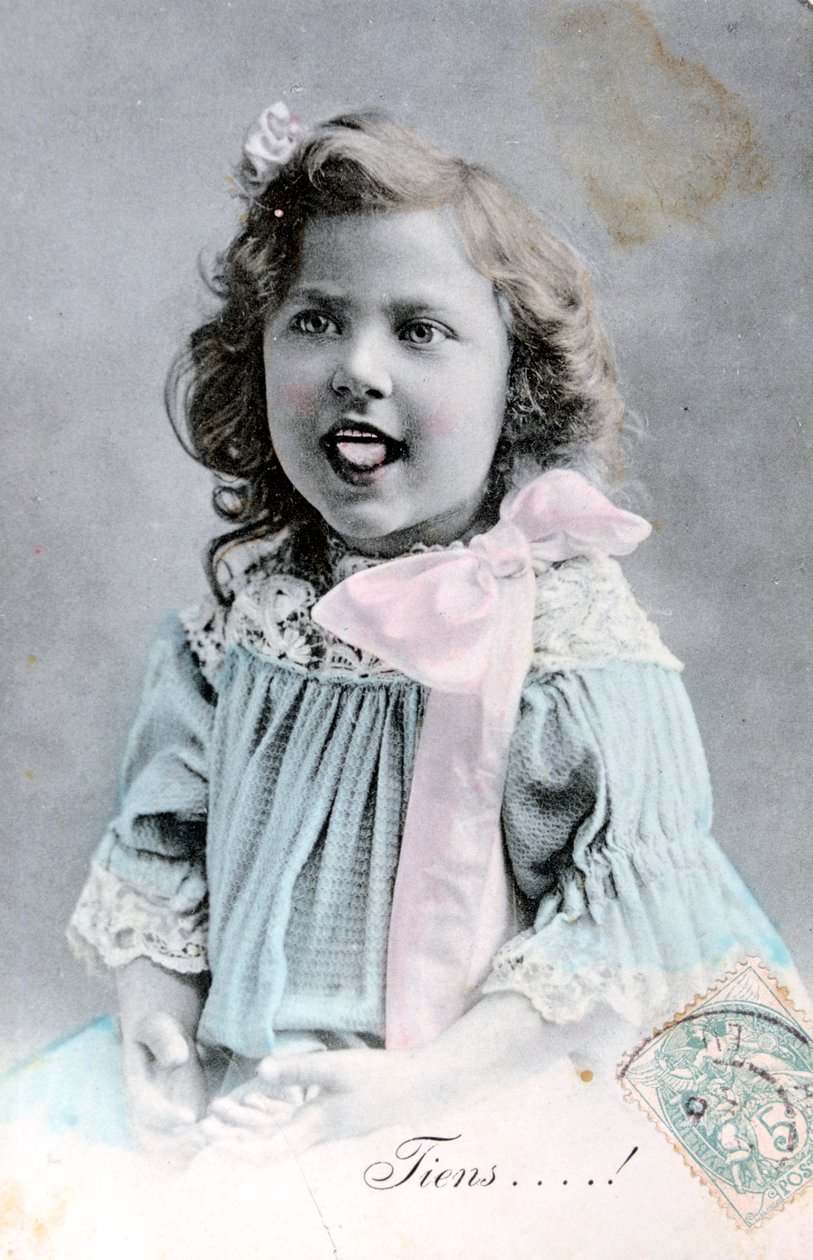 Fransk postkort, c1900 av Unbekannt