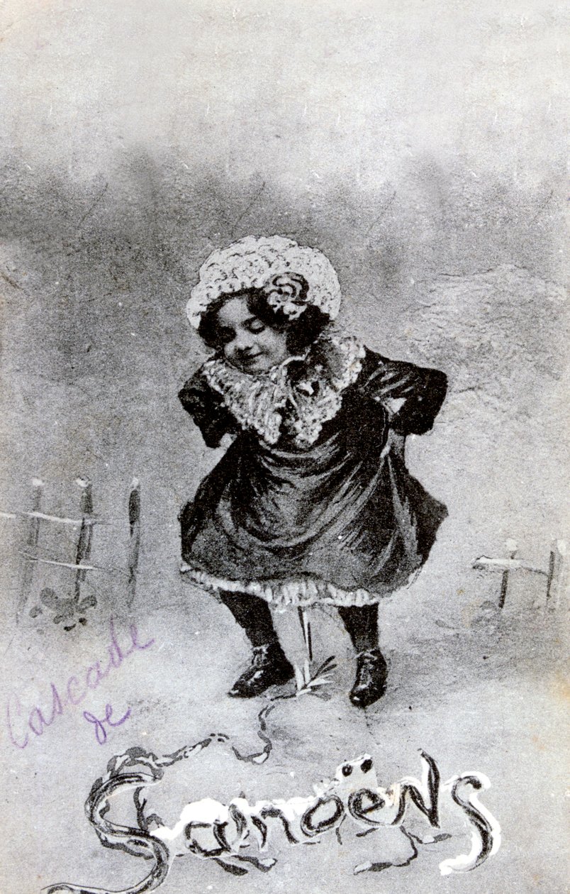 Fransk postkort, c1900 av Unbekannt