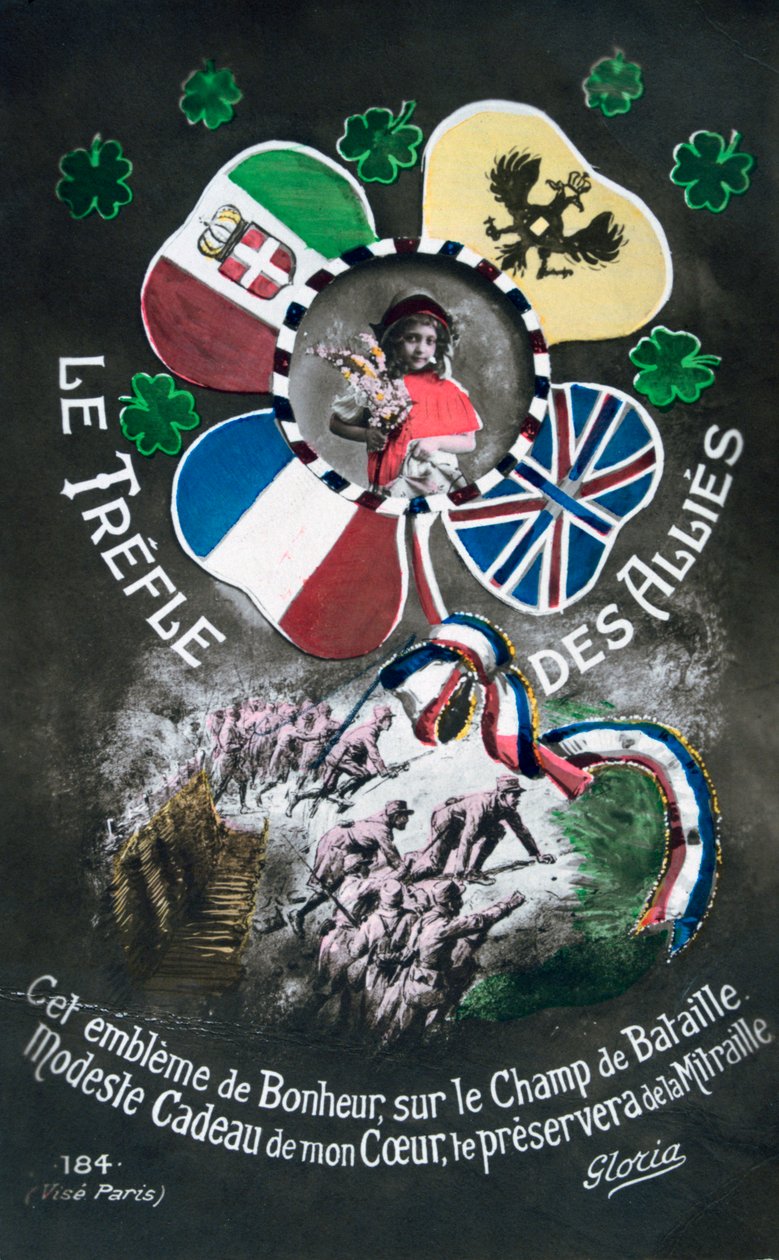 Fransk postkort fra første verdenskrig, 1914-1918 av Unbekannt
