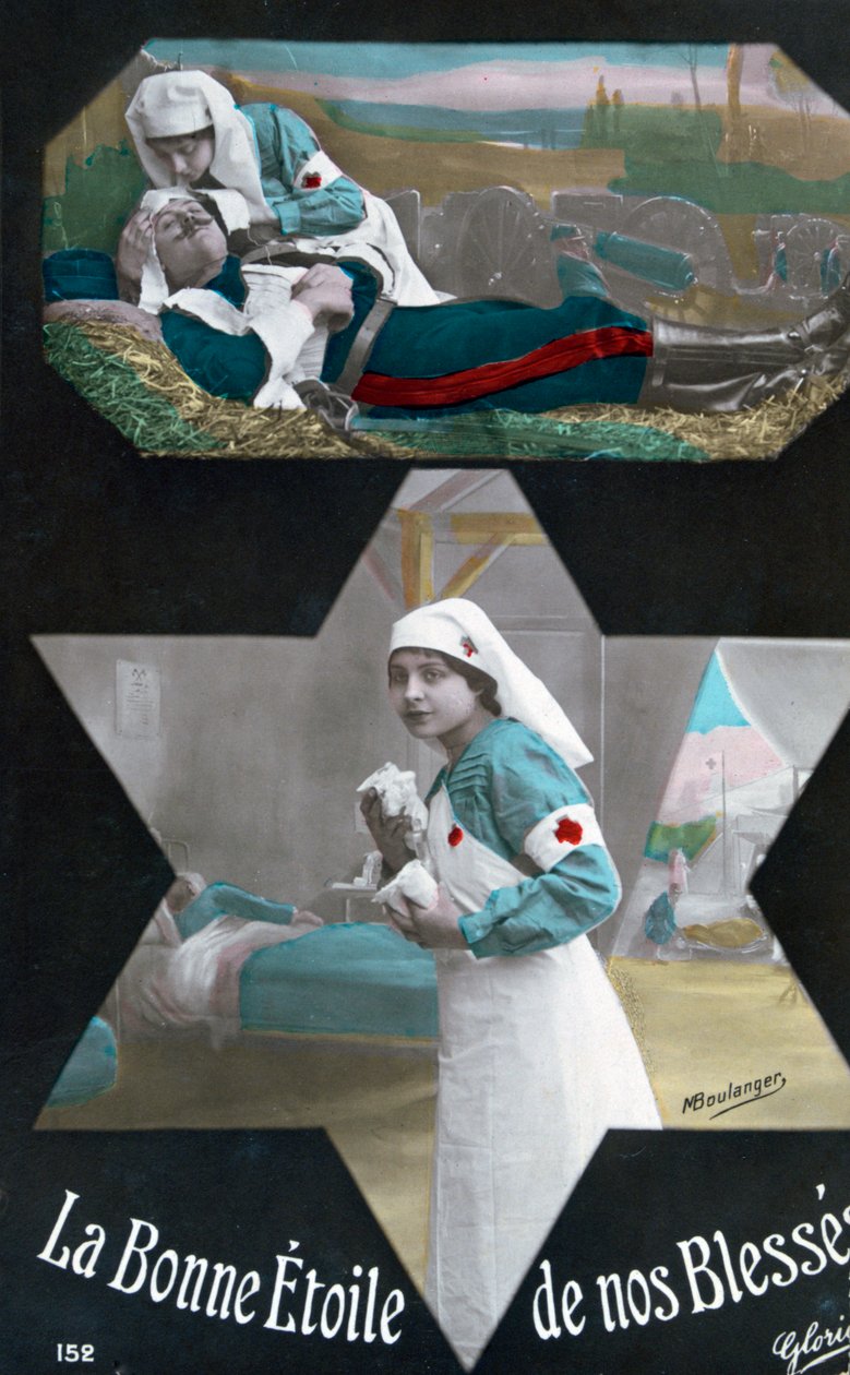 Fransk postkort fra første verdenskrig, 1914-1918 av Unbekannt
