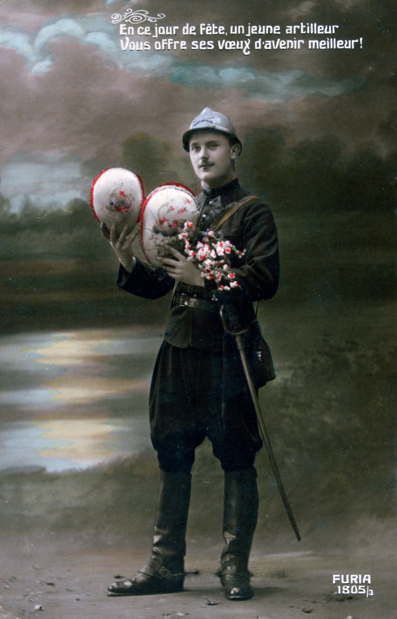 Fransk postkort fra første verdenskrig, 1914-1918 av Unbekannt