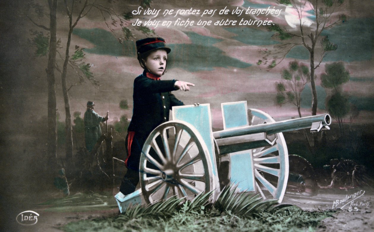 Fransk postkort fra første verdenskrig, 1914-1918 av Unbekannt