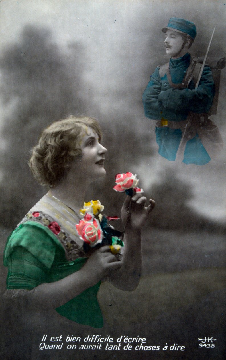 Fransk postkort fra første verdenskrig, 1914-1918 av Unbekannt