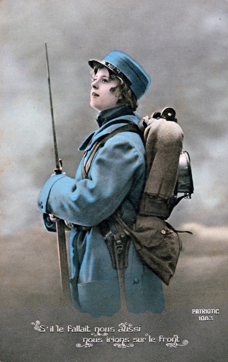 Fransk postkort fra første verdenskrig, 1914-1918 av Unbekannt