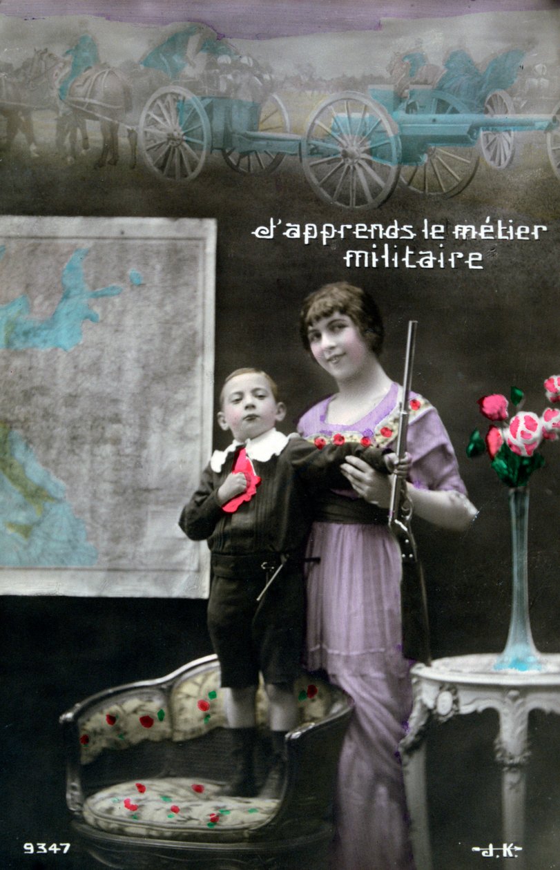 Fransk postkort fra første verdenskrig, 1914-1918 av Unbekannt