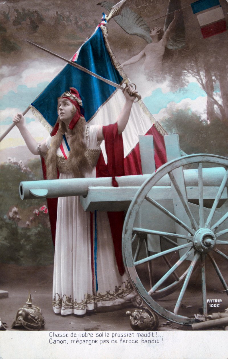 Fransk postkort fra første verdenskrig, 1914-1918 av Unbekannt