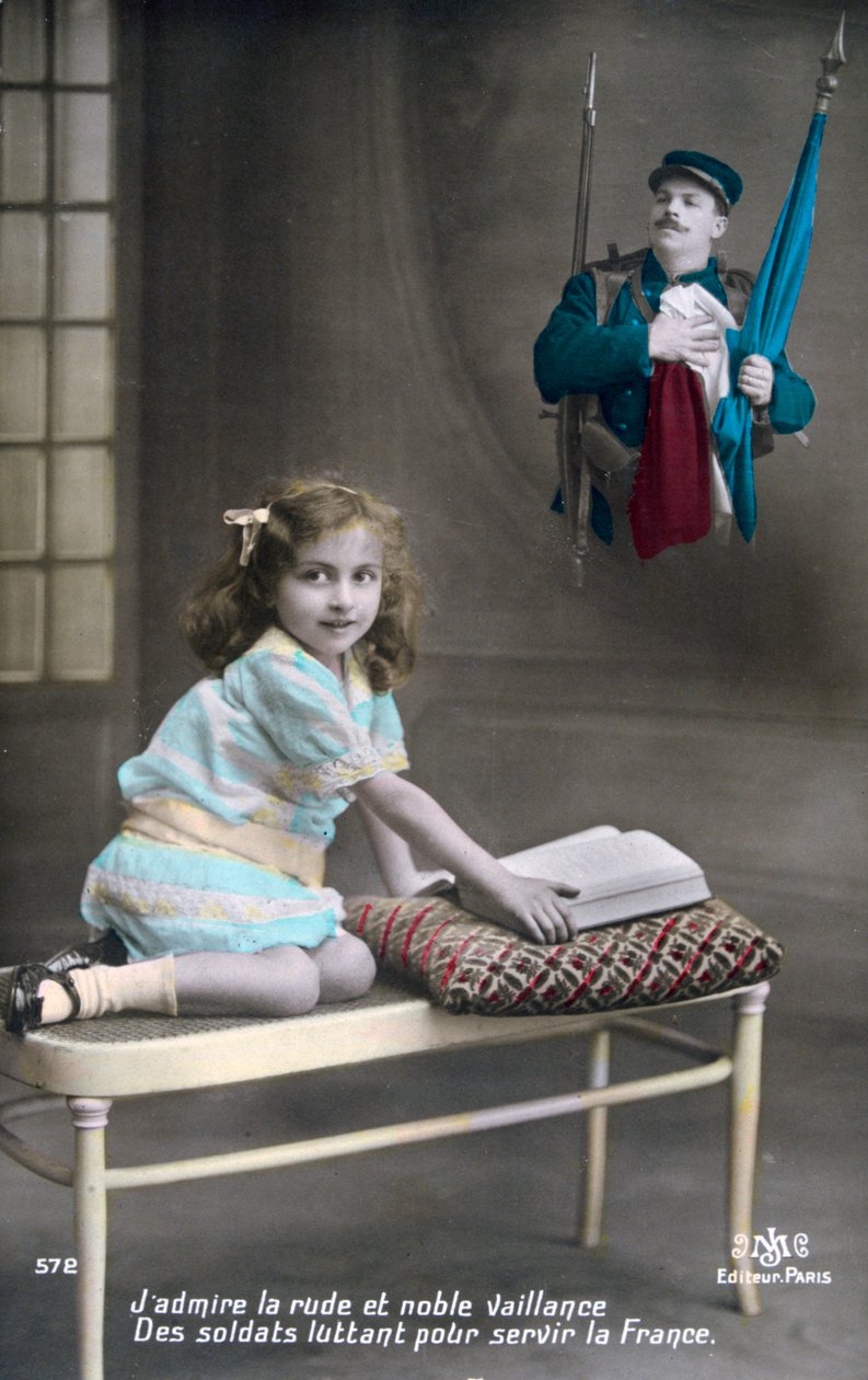 Fransk postkort fra første verdenskrig, 1914-1918 av Unbekannt