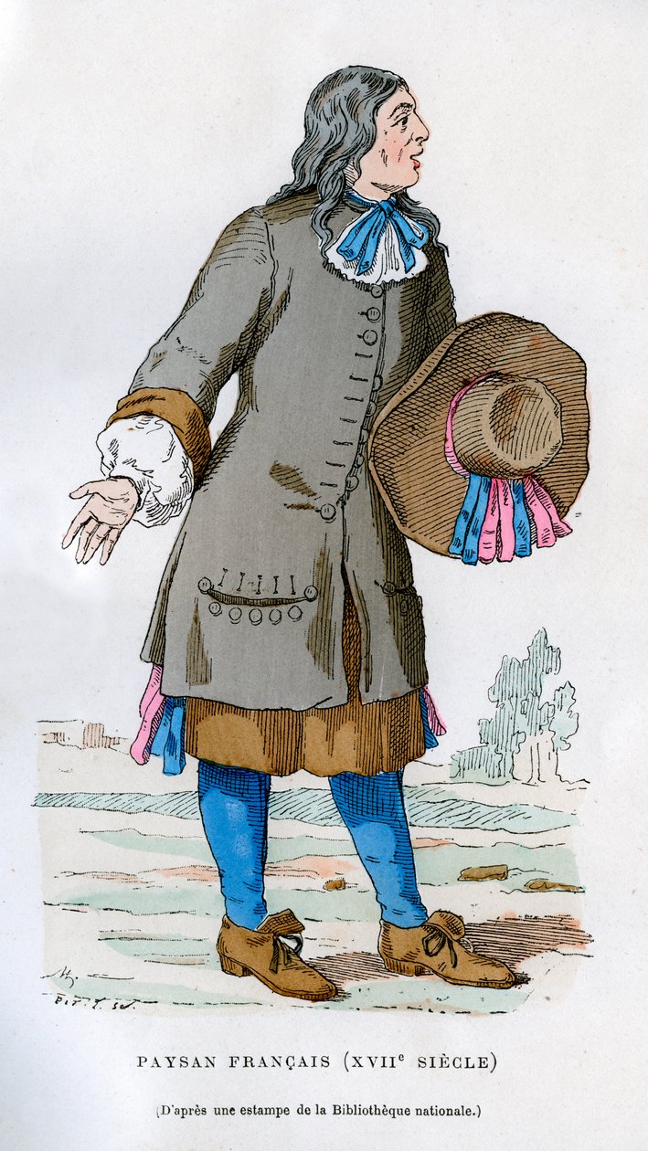 Fransk bonde, 1600-tallet 1882-1884 av Unbekannt