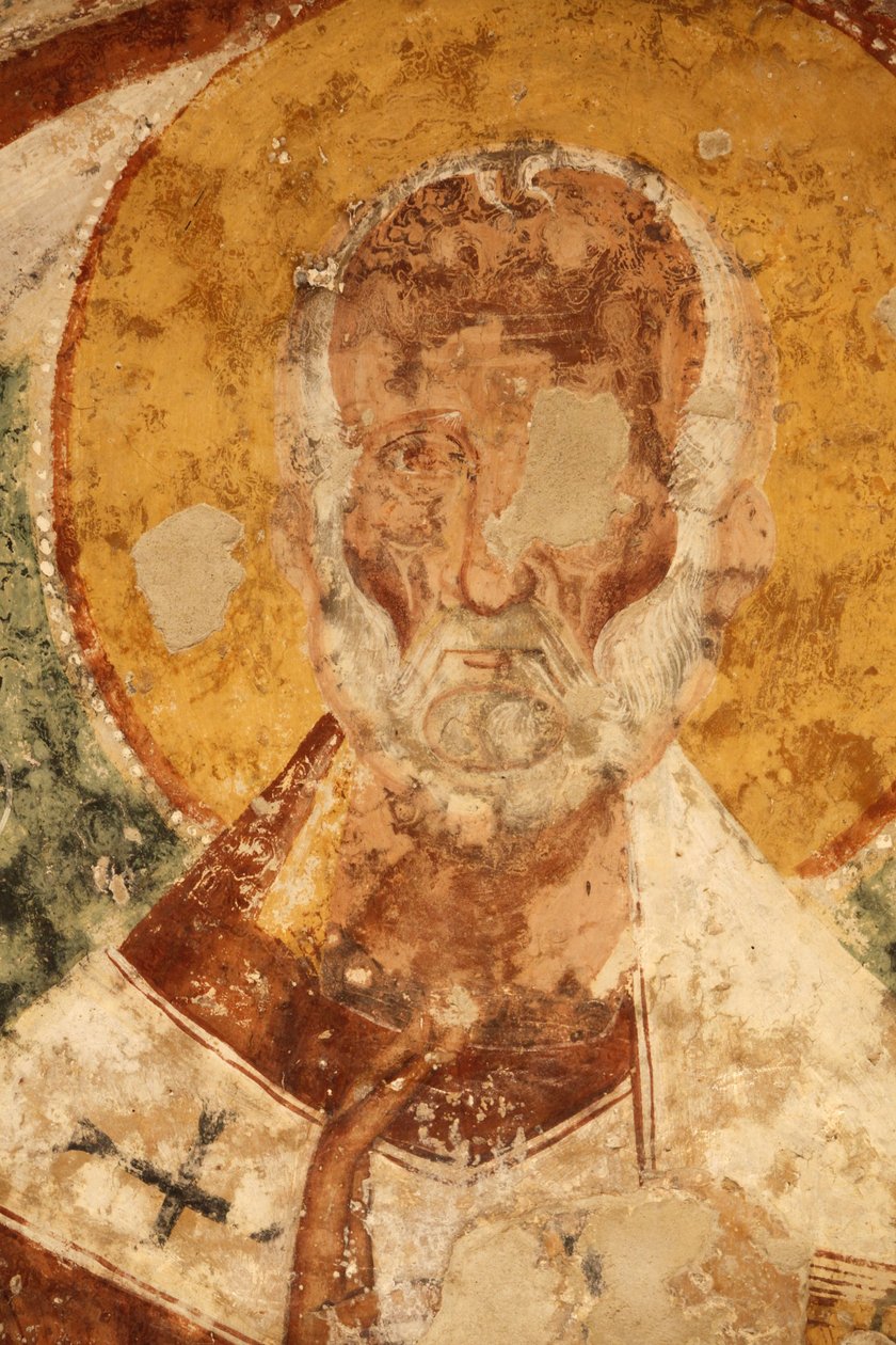 Fersk i Santi Stefani (St Stephen's) krypten, Poggiardo, Apulia, Poggiardo, Italia av Unbekannt