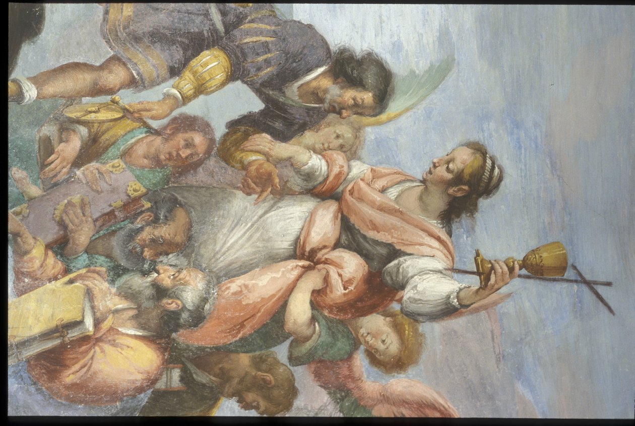 Fresker i Palazzo Lomellino, Genova, Liguria, Italia av Unbekannt