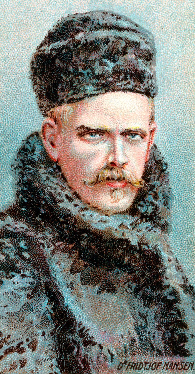 Fridtjof Nansen 1861-1930, norsk arktisk oppdagelsesreisende, vitenskapsmann og diplomat, 1915 av Unbekannt