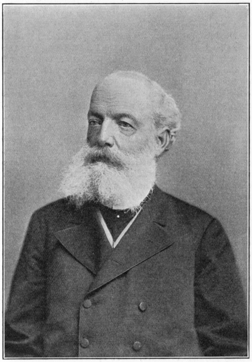 Friedrich August Kekule von Stradonitz, tysk organisk kjemiker, c1885 av Unbekannt