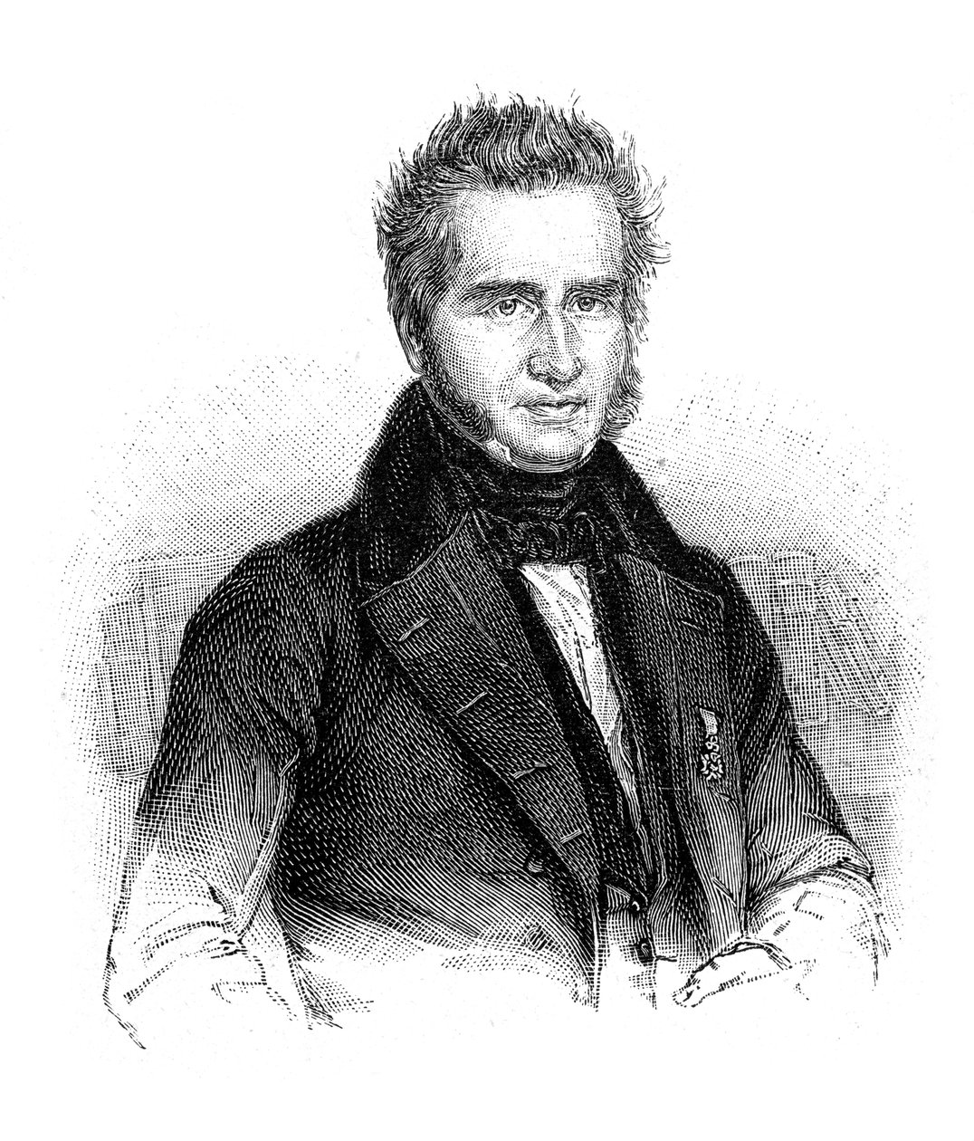 Friedrich Christoph Dahlmann , tysk historiker og politiker fra 1800-tallet, 1900 av Unbekannt