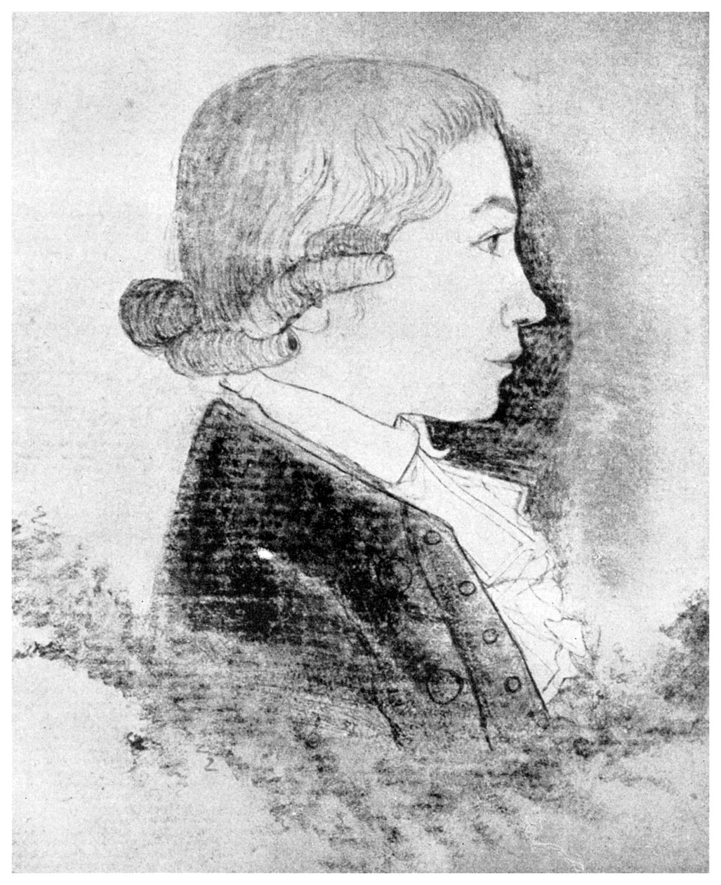 Friedrich Holderlin , tysk poet, 1800-tallet 1956 av Unbekannt