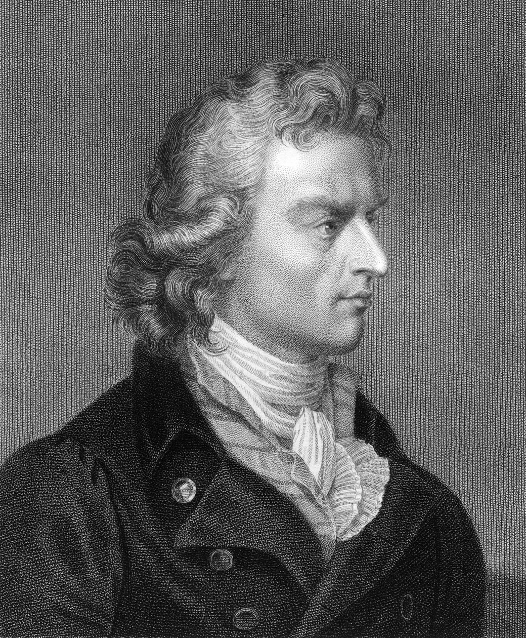 Friedrich Schiller , tysk poet, filosof, historiker og dramatiker, 1836 av Unbekannt