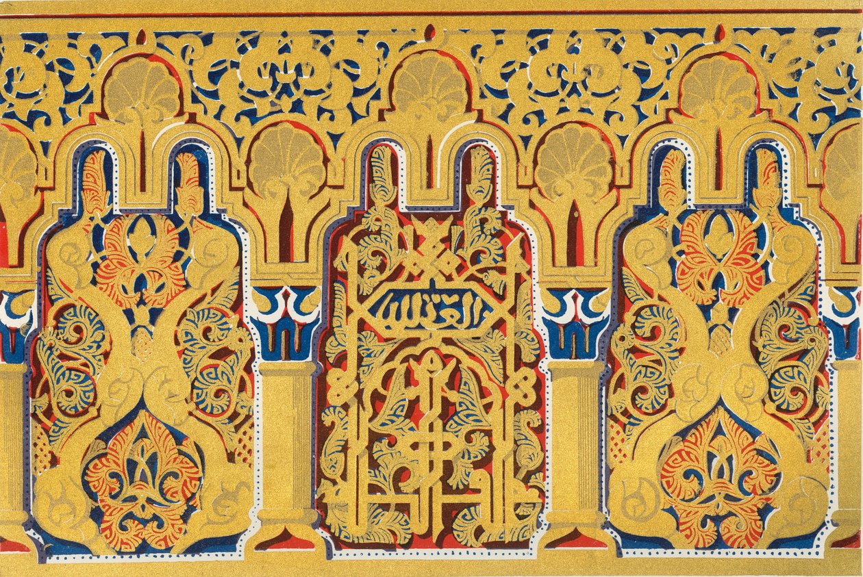Frise i det øvre kammeret, House of Sanchez, 1907. av Unbekannt