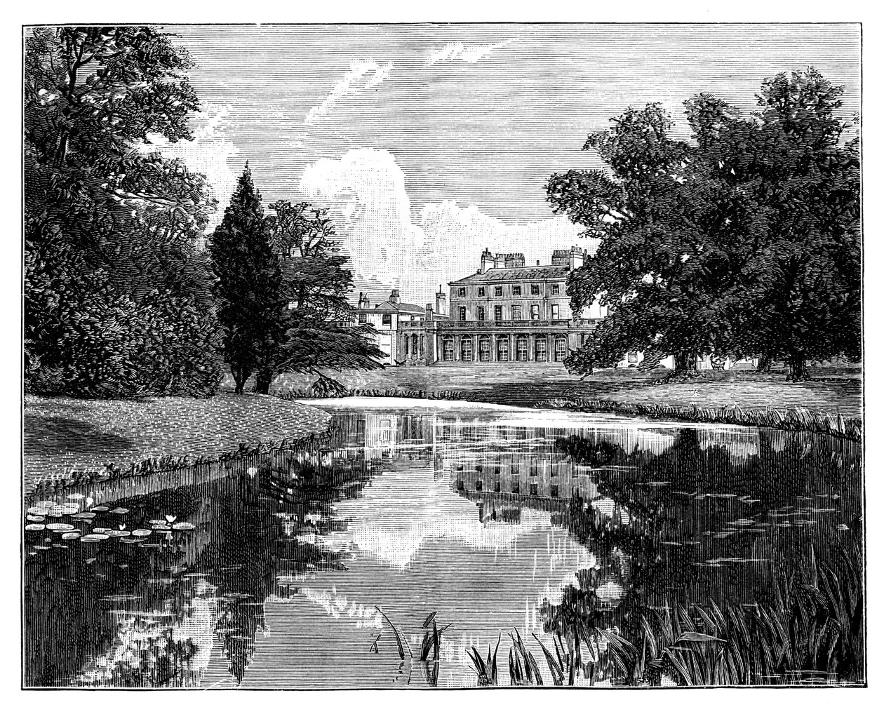 Frogmore House, nær Windsor Castle, Berkshire av Unbekannt
