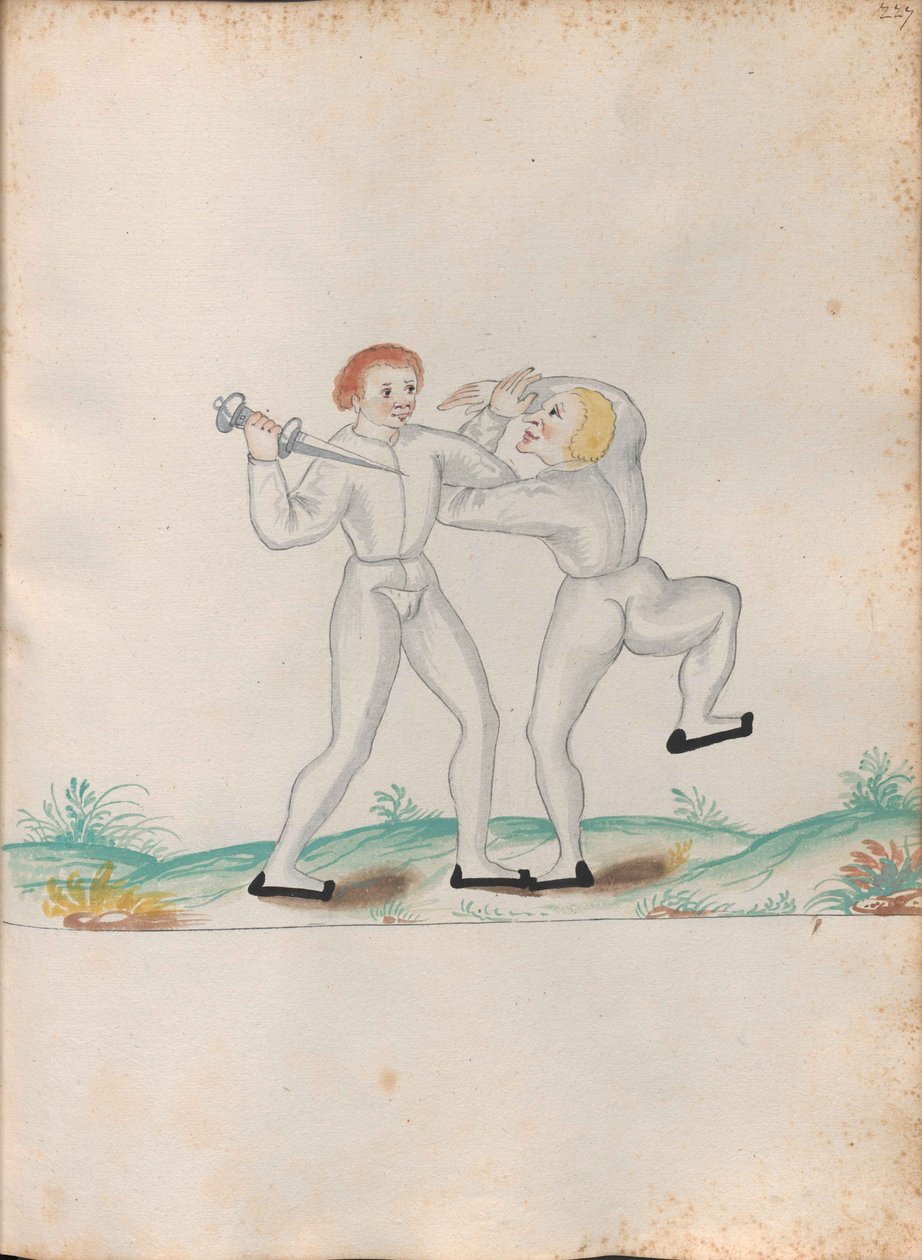 Fra Schemata varia artis athleticae et gladiatoriae (Diagrams of Various Athletic and Gladiatorial Arts) av Unbekannt
