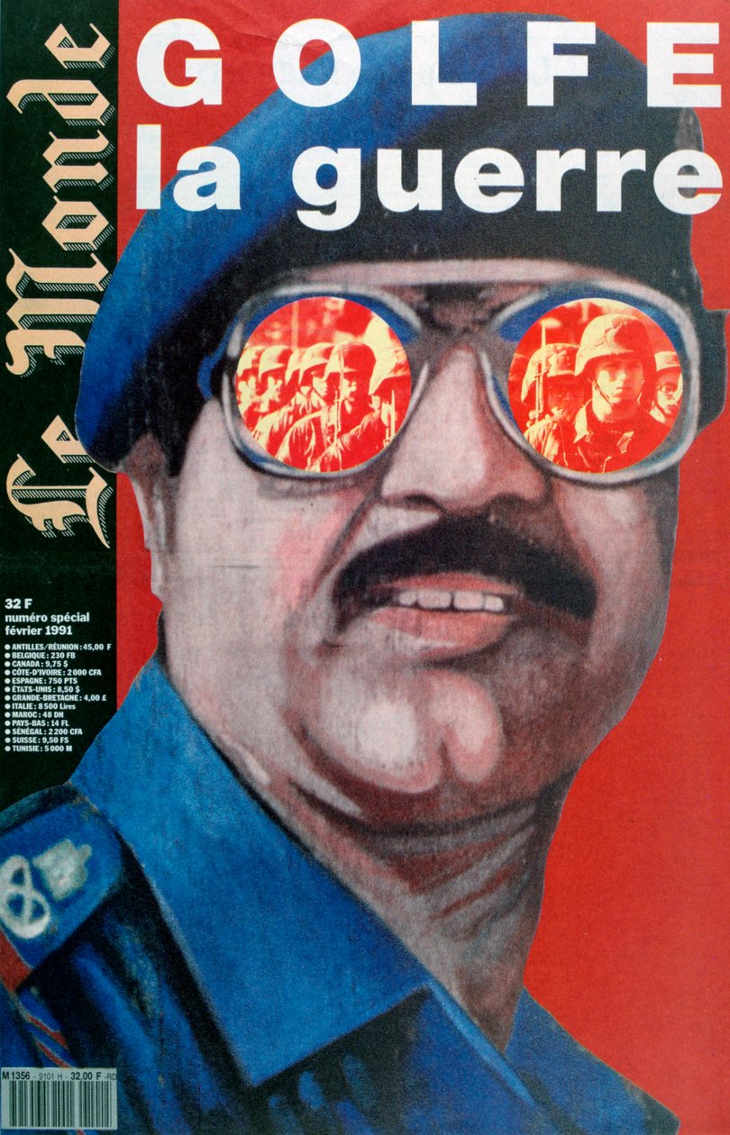 Forside av Le Monde, februar 1991 av Unbekannt