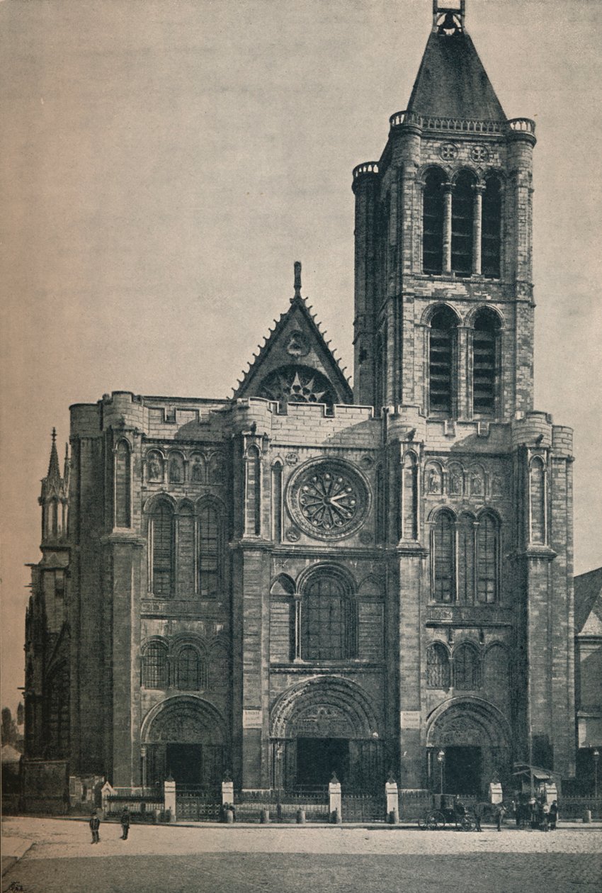 Foran Abbey Church of Saint Denis, The Burial Place of the French Kings, c1906, 1907 av Unbekannt