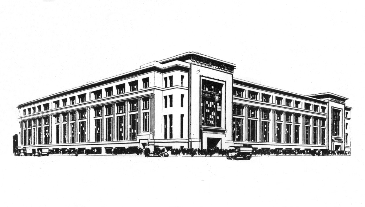 Frontage - W. H. Smith & Sons New Works, 1916 av Unbekannt