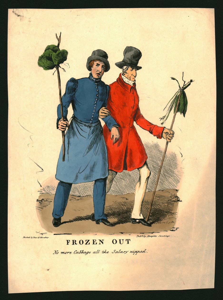 Frozen Out, c1830. av Unbekannt
