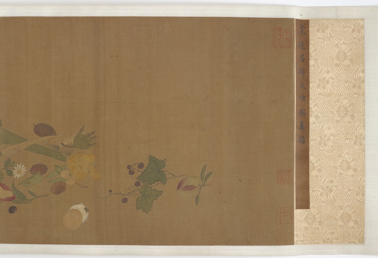 Frukt, grønnsaker, blomster og insekter, Ming-dynastiet, 1368-1644. av Unbekannt