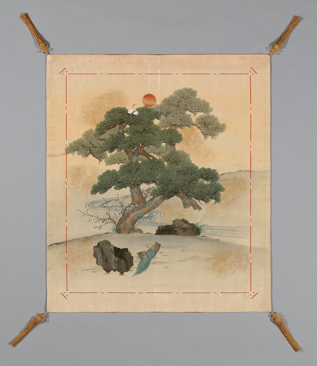 Fukusa technique ft powder ver, Japan, air rly Meiji-perioden 1868-1912, 186883. av Unbekannt