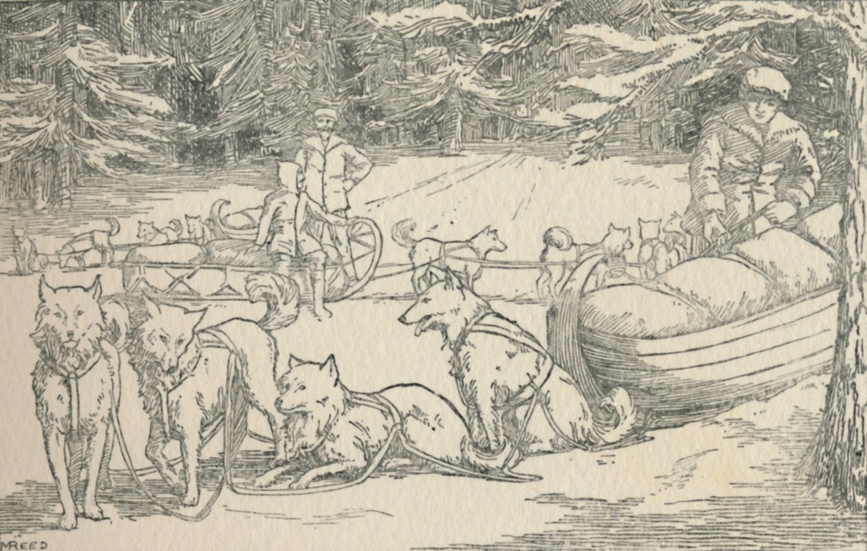 Pelsfangere, 1924 av Unbekannt