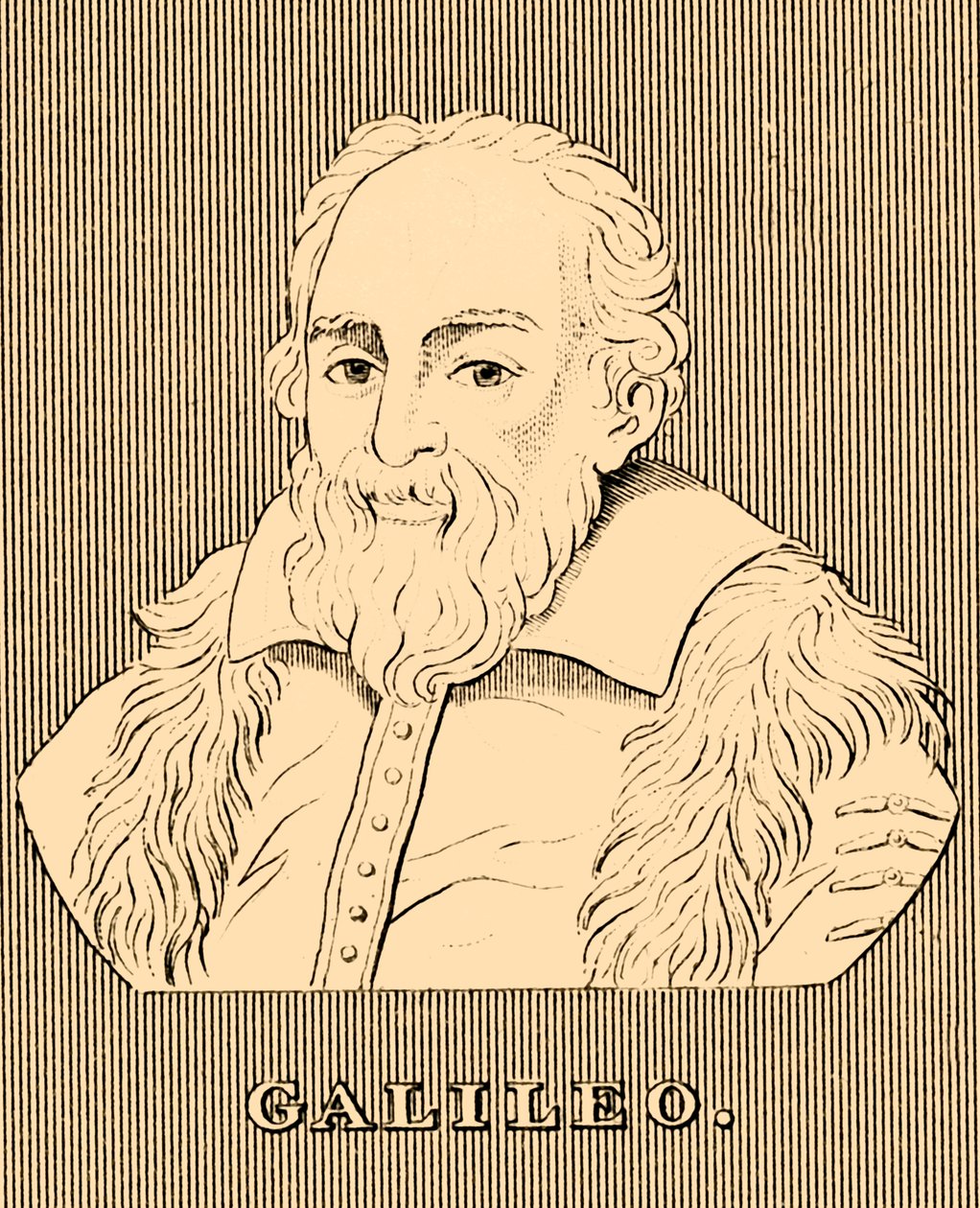 Galileo, 1564-1642, 1830. av Unbekannt