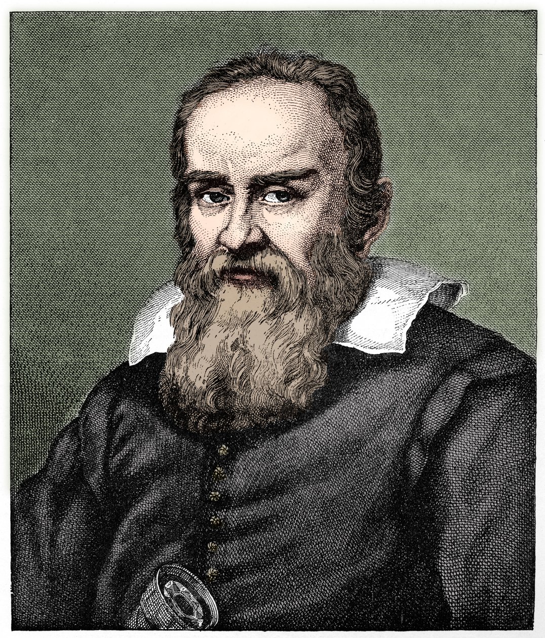 Galileo Galilei 1564-1642, 1882 av Unbekannt