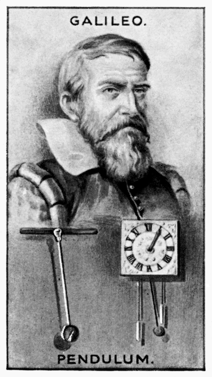 Galileo Galilei , italiensk fysiker, astronom og filosof, c1924 av Unbekannt