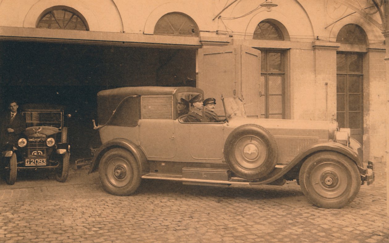 Garasje ved den cubanske ambassaden i Brussel, Belgia, 1927. av Unbekannt