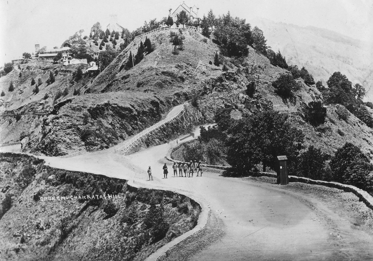 Garnison kirke, Chakrata, 1917 av Unbekannt