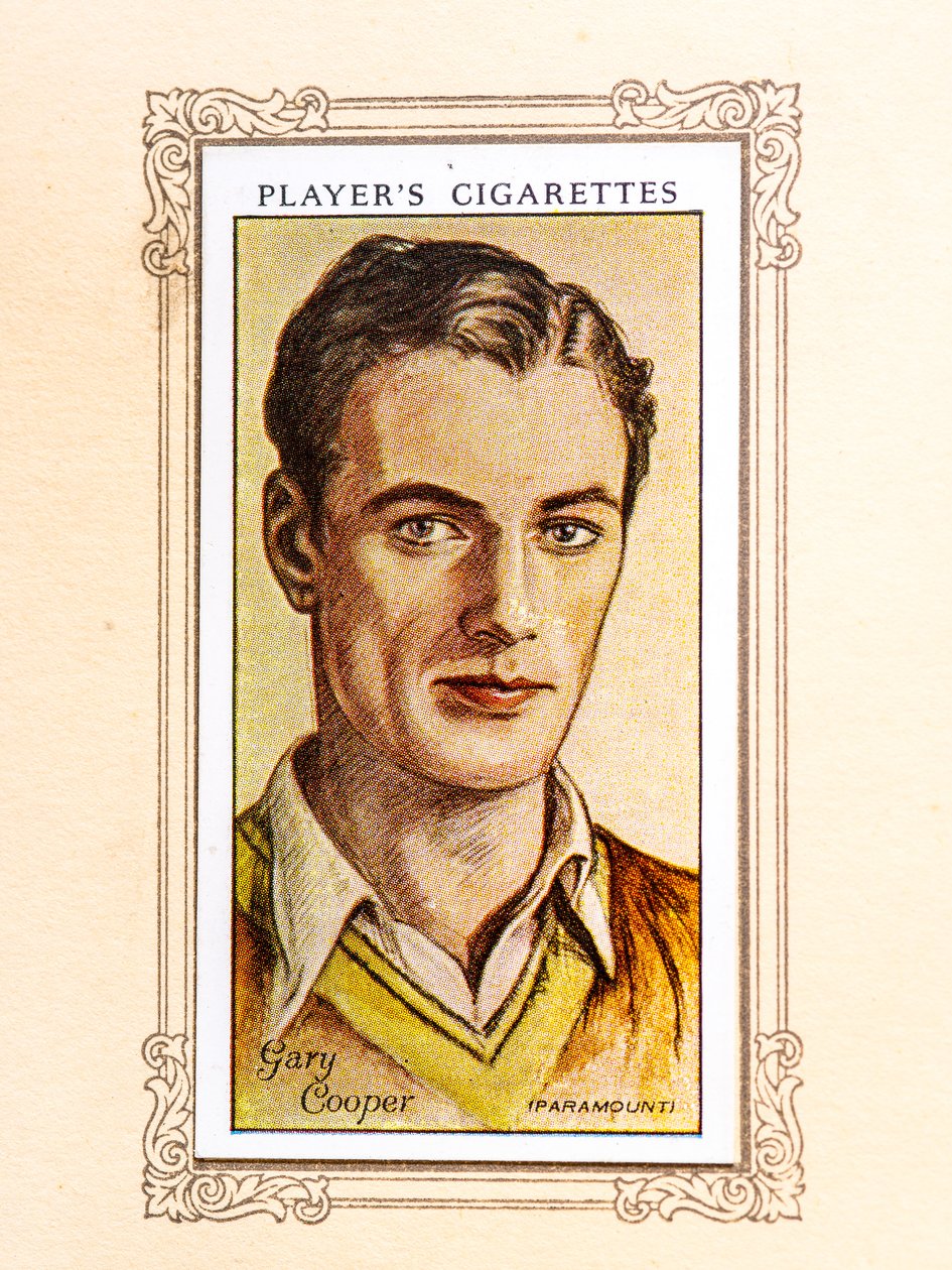 Gary Cooper, 1934 av Unbekannt