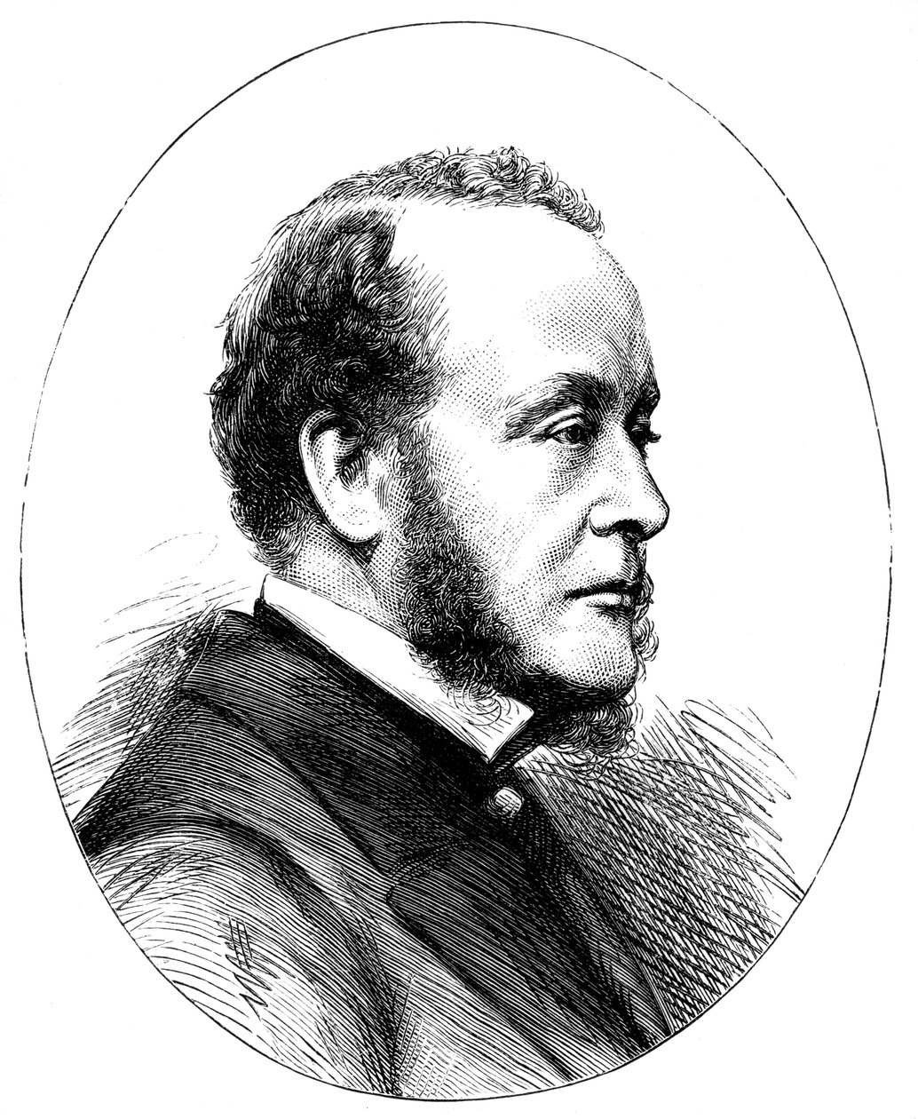 Gathorne Hardy 1814-1906, 1. jarl av Cranbrook, britisk konservativ politiker av Unbekannt
