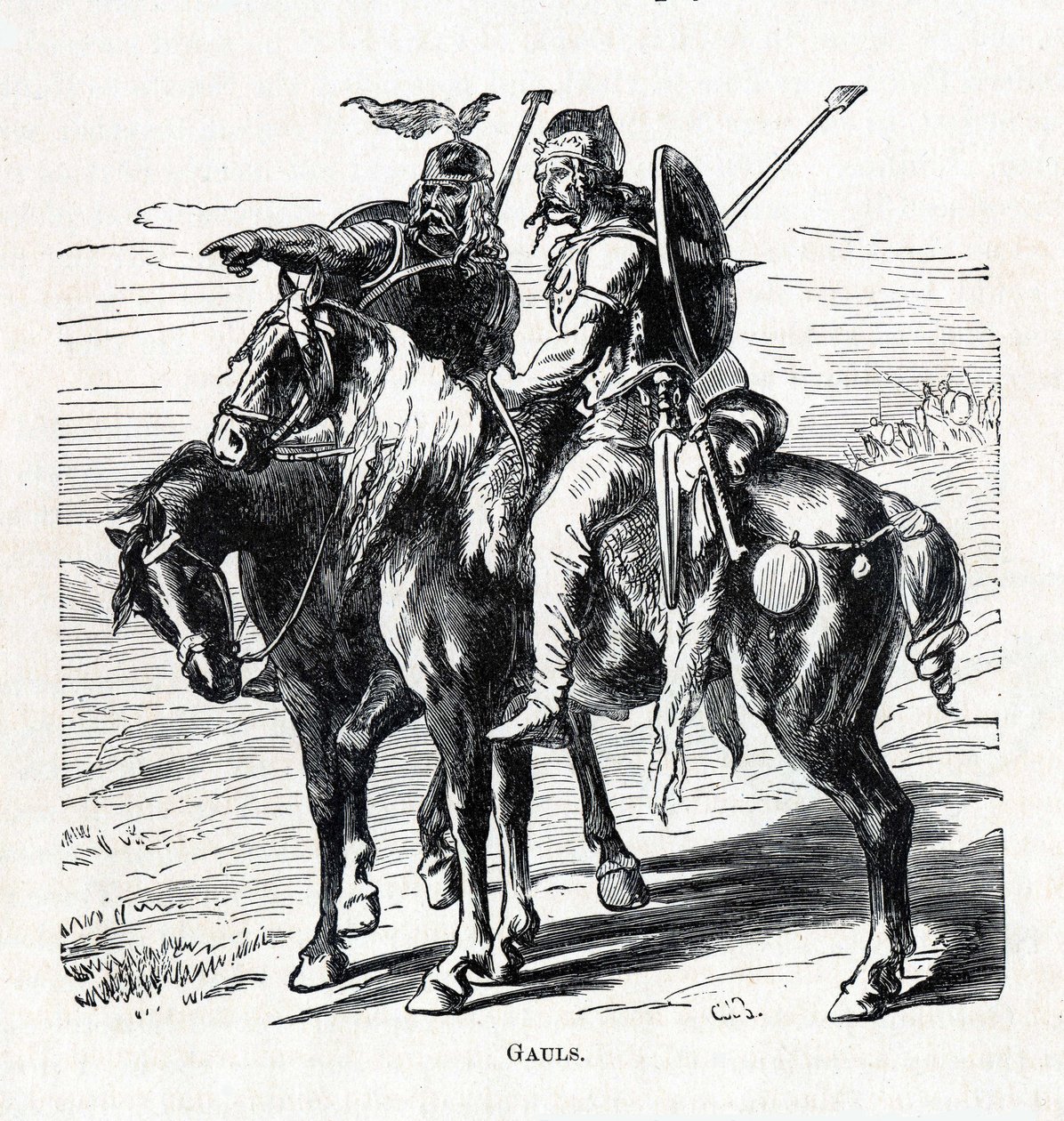 Gallerne, 1882 av Unbekannt