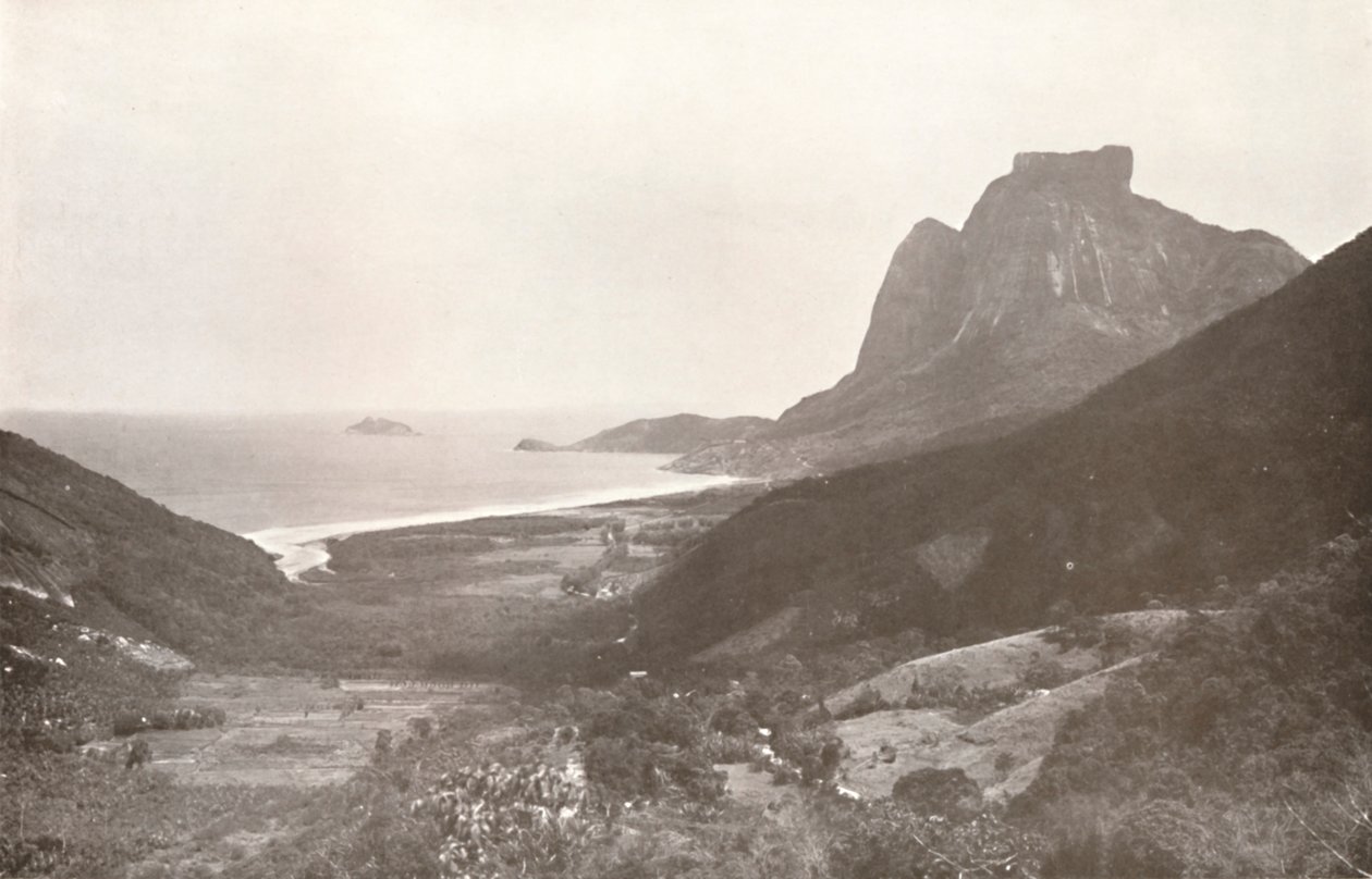 Gavea-fjellet og Sør-Atlanteren, 1914 av Unbekannt
