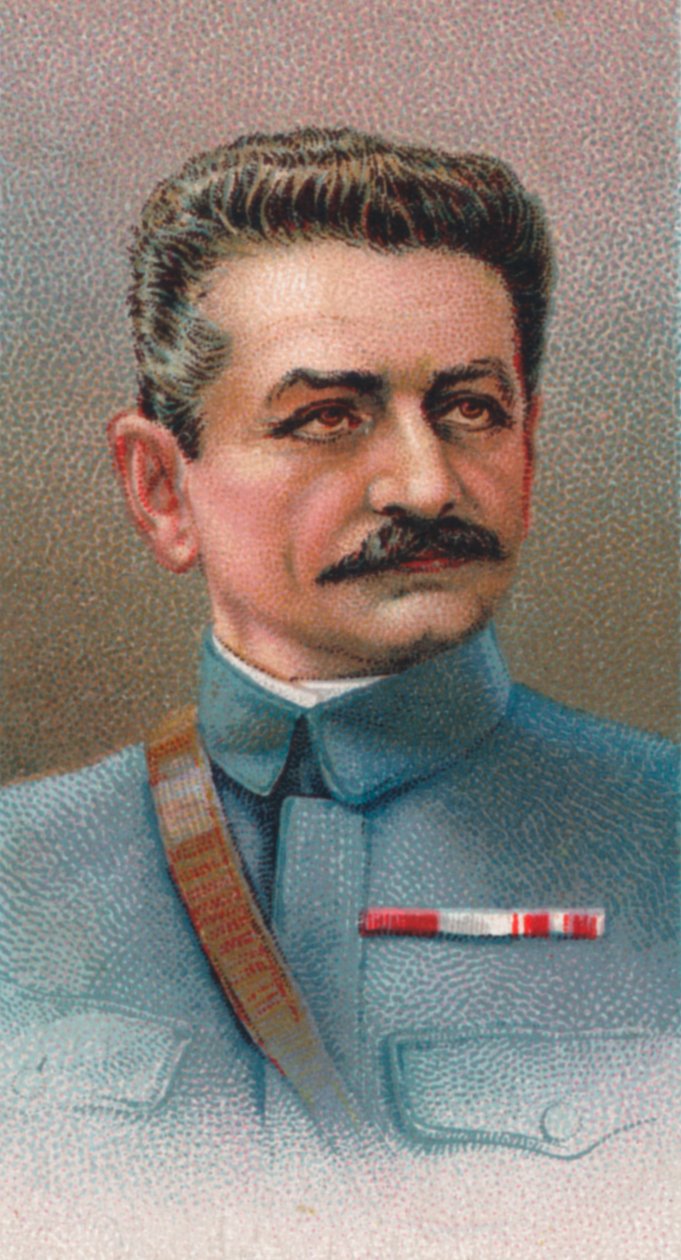 General Charles Emmanuel Marie Mangin 1866-1925, fransk general under første verdenskrig, 1917 av Unbekannt