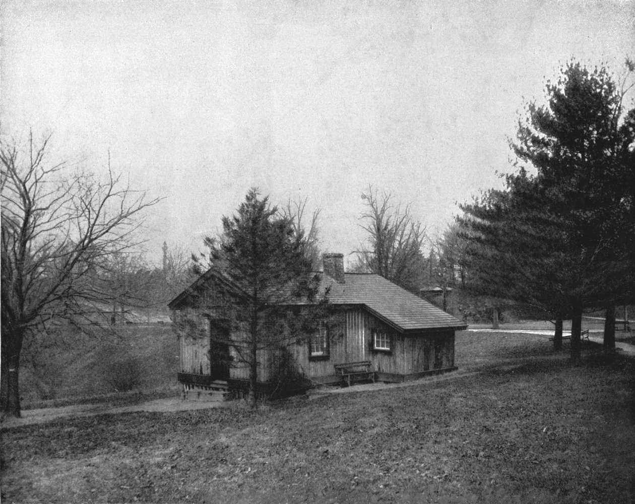 General Grants Log Cabin, Fairmount Park, Philadelphia, USA, c1900. av Unbekannt