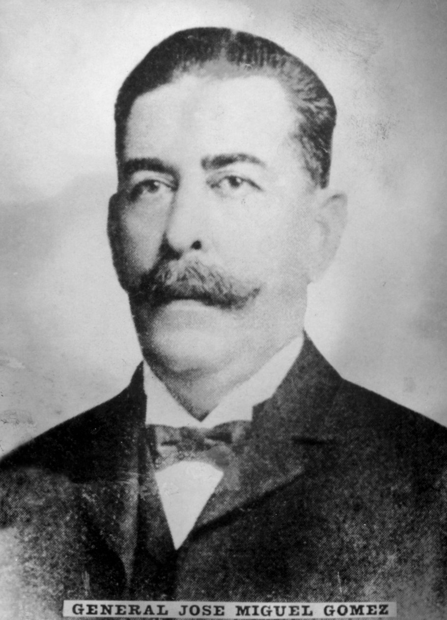 General Jose Miguel Gomez 1858-1921, Cubas president, c1910 av Unbekannt
