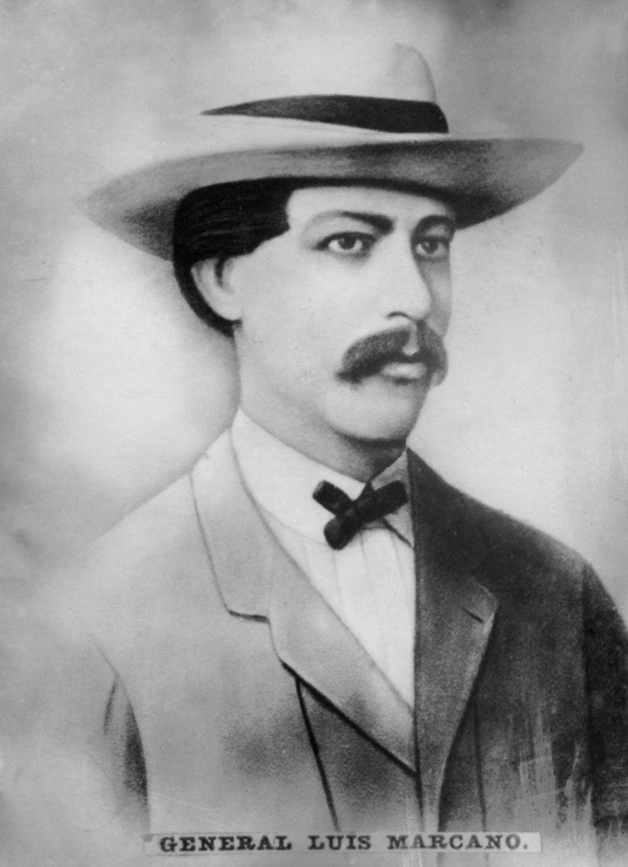General Luis Marcano 1831-1870, generalordfører for den cubanske frigjøringshæren, c1910 av Unbekannt